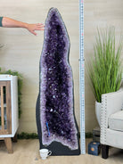 Super Quality Brazilian Amethyst Cathedral, 363.8 lbs & 4 Feet 10 Inches Tall #5601 - 1485 - Brazil GemsBrazil GemsSuper Quality Brazilian Amethyst Cathedral, 363.8 lbs & 4 Feet 10 Inches Tall #5601 - 1485Cathedrals5601 - 1485