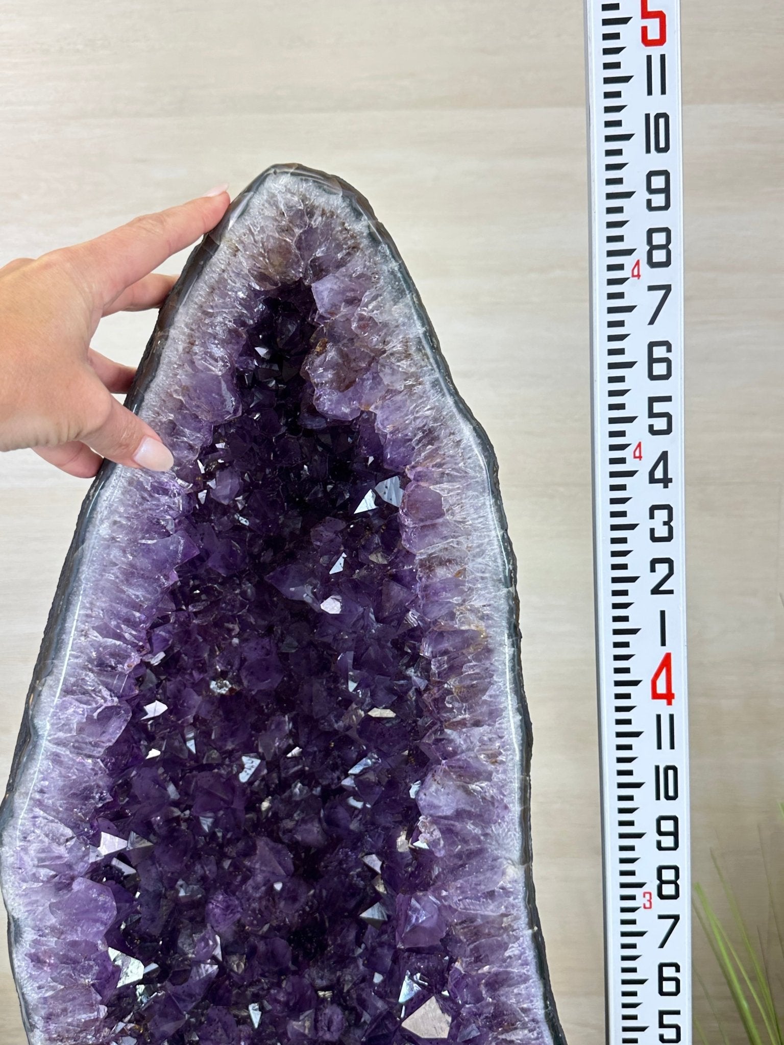 Super Quality Brazilian Amethyst Cathedral, 377.1 lbs & 4 Feet 9 Inches Tall #5601 - 1486 - Brazil GemsBrazil GemsSuper Quality Brazilian Amethyst Cathedral, 377.1 lbs & 4 Feet 9 Inches Tall #5601 - 1486Cathedrals5601 - 1486
