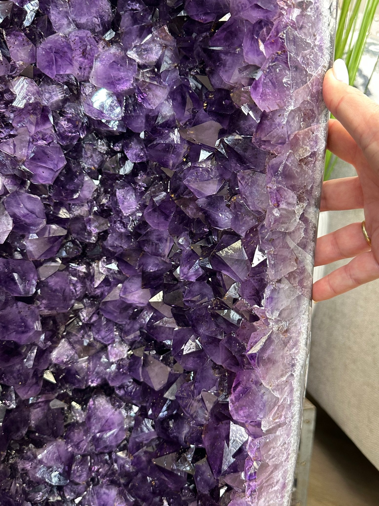 Super Quality Brazilian Amethyst Cathedral, 377.1 lbs & 4 Feet 9 Inches Tall #5601 - 1486 - Brazil GemsBrazil GemsSuper Quality Brazilian Amethyst Cathedral, 377.1 lbs & 4 Feet 9 Inches Tall #5601 - 1486Cathedrals5601 - 1486
