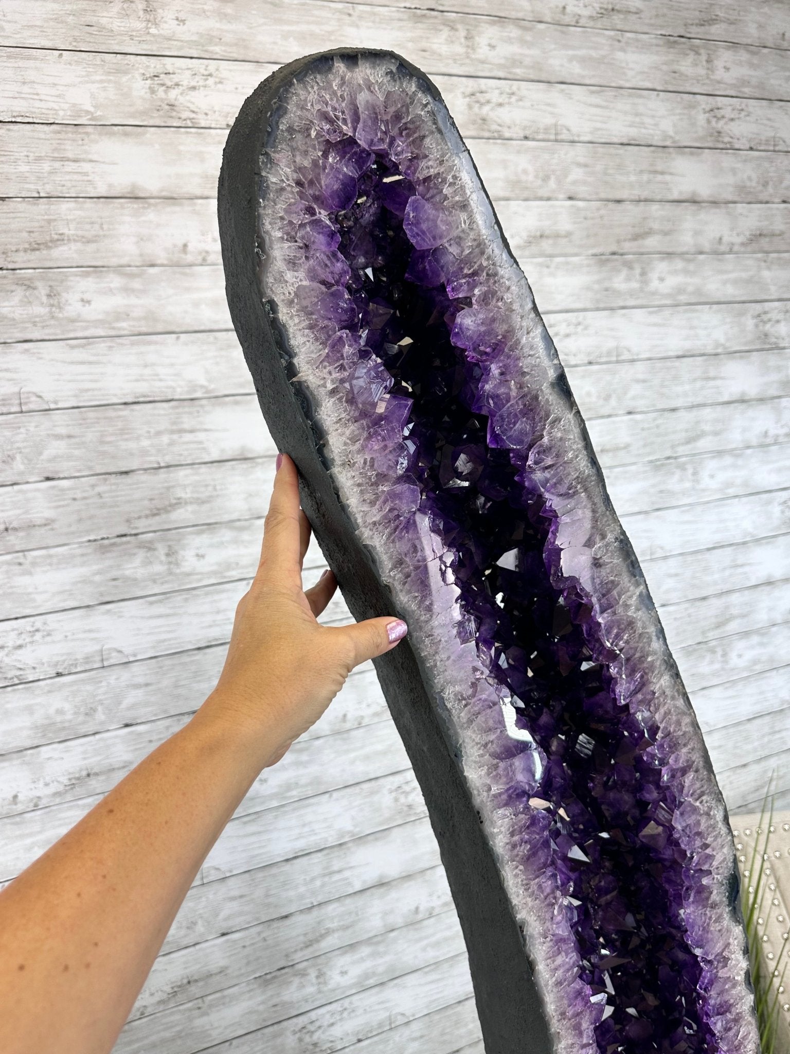 Super Quality Brazilian Amethyst Cathedral, 385 lbs & 72" Tall #5601-1340 - Brazil GemsBrazil GemsSuper Quality Brazilian Amethyst Cathedral, 385 lbs & 72" Tall #5601-1340Cathedrals5601-1340