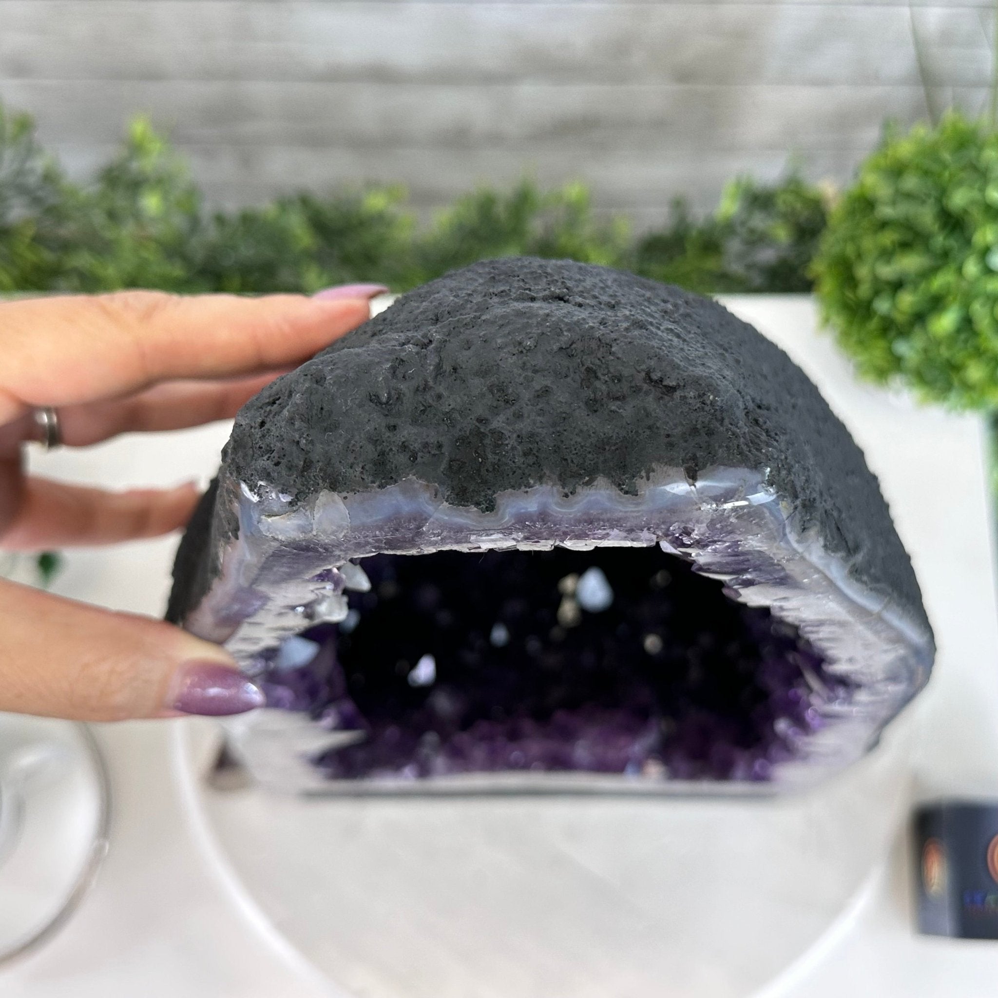 Super Quality Brazilian Amethyst Cathedral, 44.7 lbs & 18.9" Tall #5601 - 1313 - Brazil GemsBrazil GemsSuper Quality Brazilian Amethyst Cathedral, 44.7 lbs & 18.9" Tall #5601 - 1313Cathedrals5601 - 1313