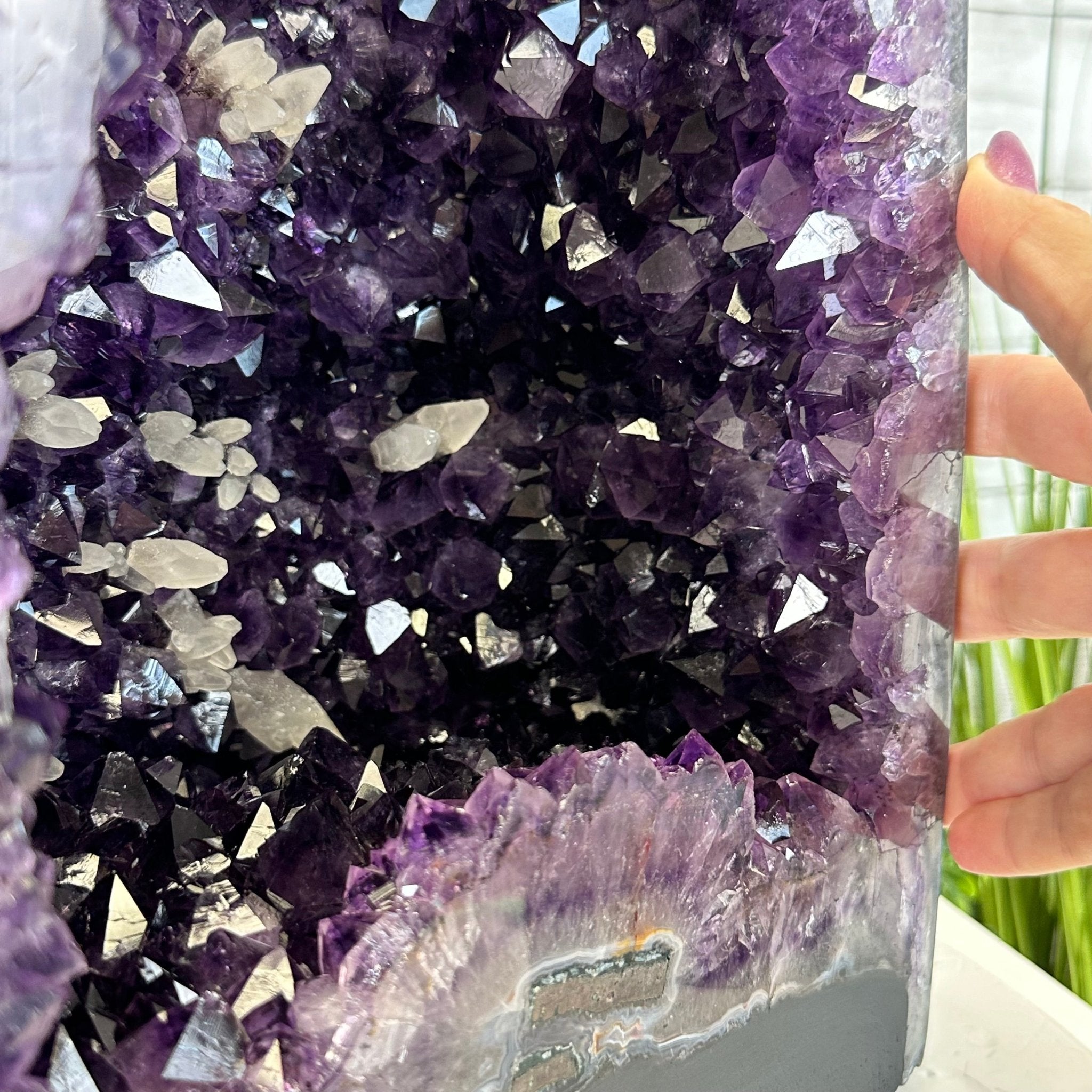 Super Quality Brazilian Amethyst Cathedral, 44.7 lbs & 18.9" Tall #5601 - 1313 - Brazil GemsBrazil GemsSuper Quality Brazilian Amethyst Cathedral, 44.7 lbs & 18.9" Tall #5601 - 1313Cathedrals5601 - 1313