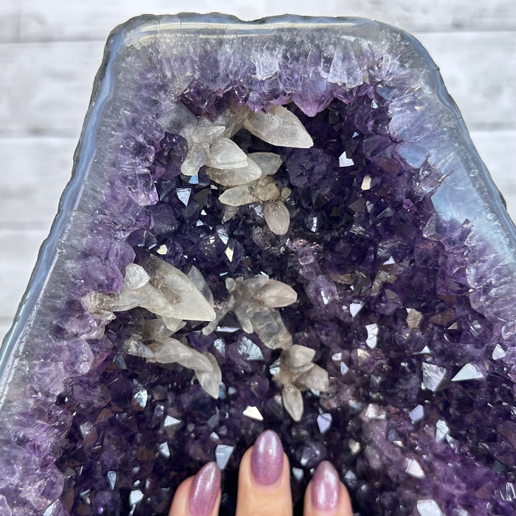 Super Quality Brazilian Amethyst Cathedral, 44.7 lbs & 18.9" Tall #5601 - 1313 - Brazil GemsBrazil GemsSuper Quality Brazilian Amethyst Cathedral, 44.7 lbs & 18.9" Tall #5601 - 1313Cathedrals5601 - 1313