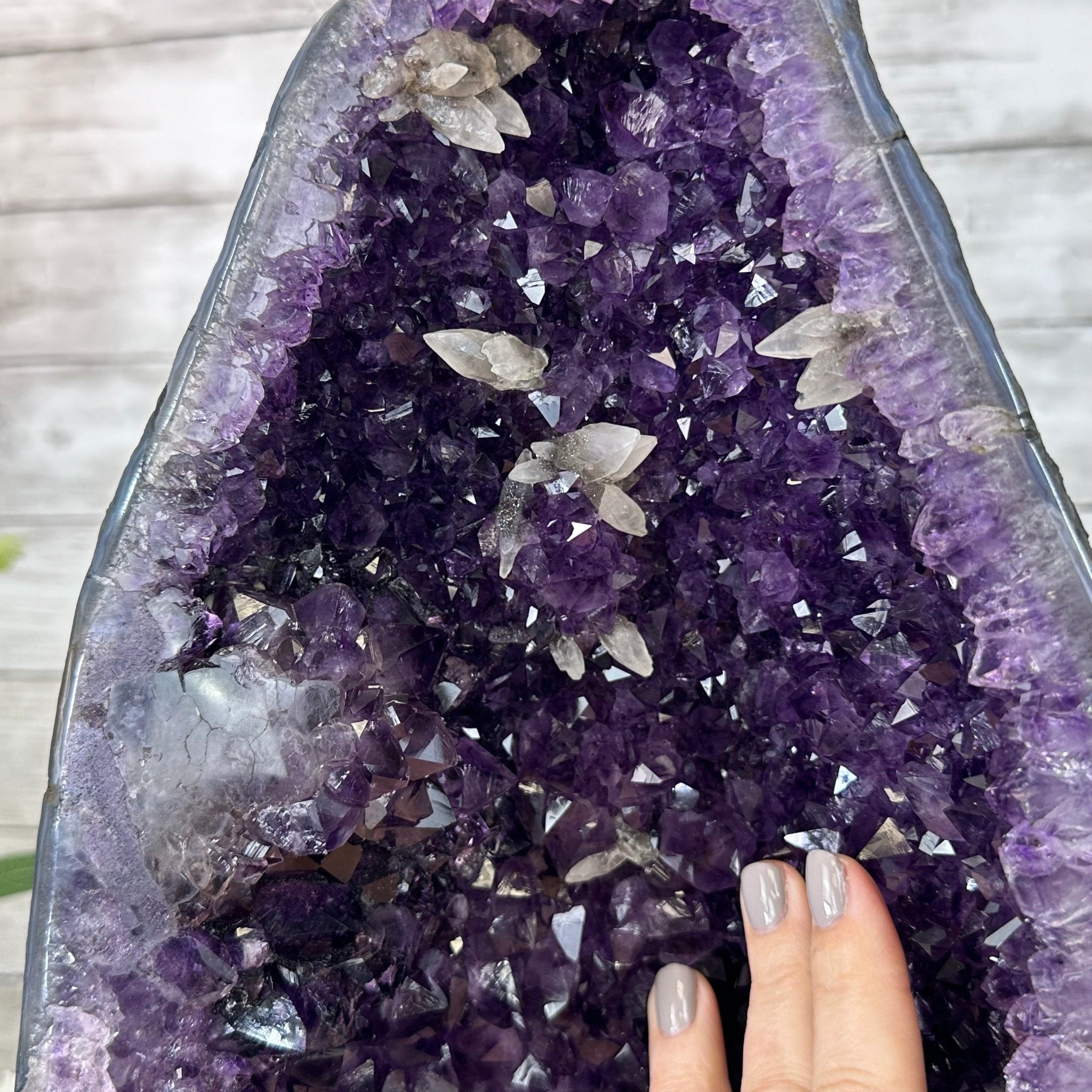 Super Quality Brazilian Amethyst Cathedral, 47.4 lbs & 18.7" Tall #5601-1316 - Brazil GemsBrazil GemsSuper Quality Brazilian Amethyst Cathedral, 47.4 lbs & 18.7" Tall #5601-1316Cathedrals5601-1316