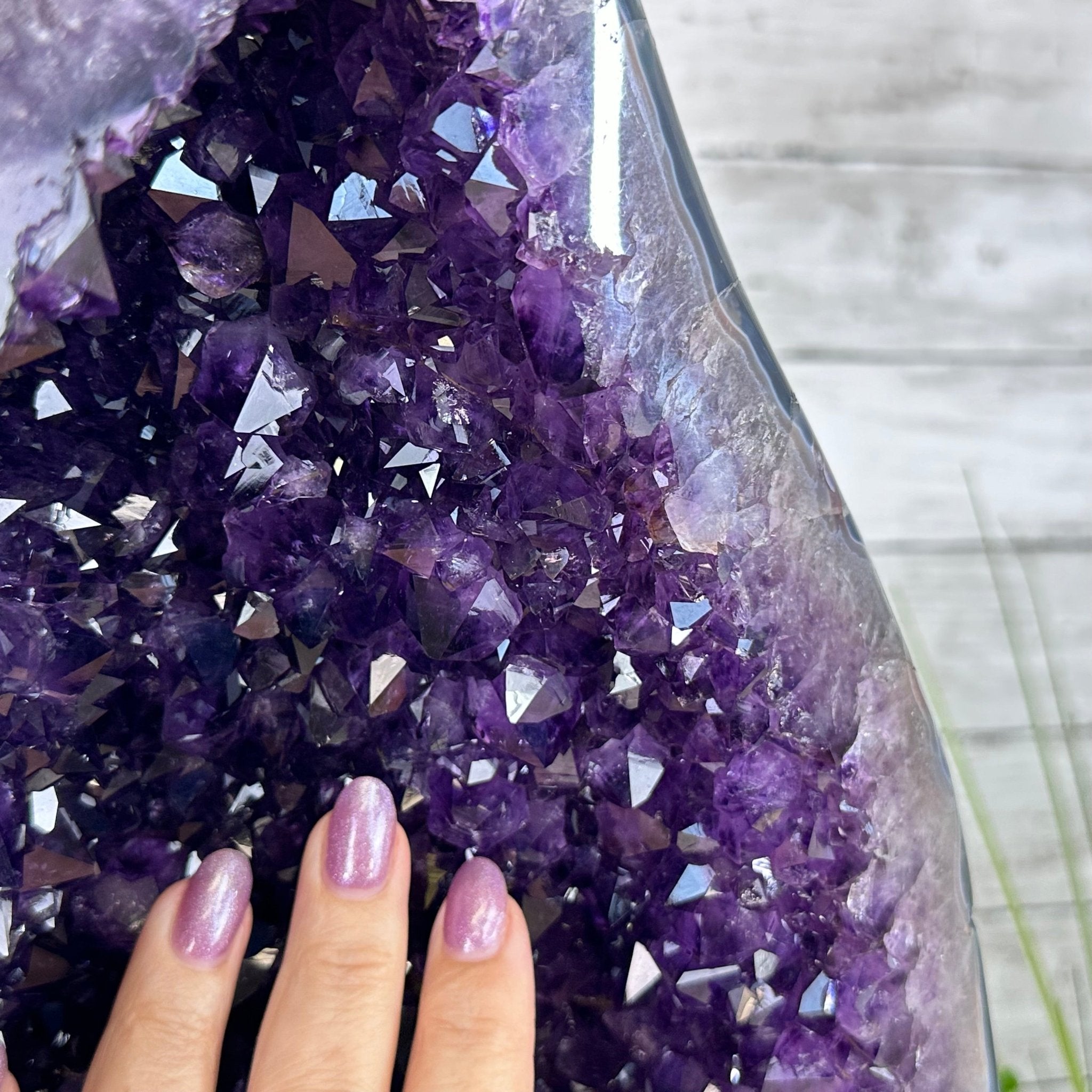 Super Quality Brazilian Amethyst Cathedral, 61.7 lbs & 16.7" Tall #5601 - 1322 - Brazil GemsBrazil GemsSuper Quality Brazilian Amethyst Cathedral, 61.7 lbs & 16.7" Tall #5601 - 1322Cathedrals5601 - 1322