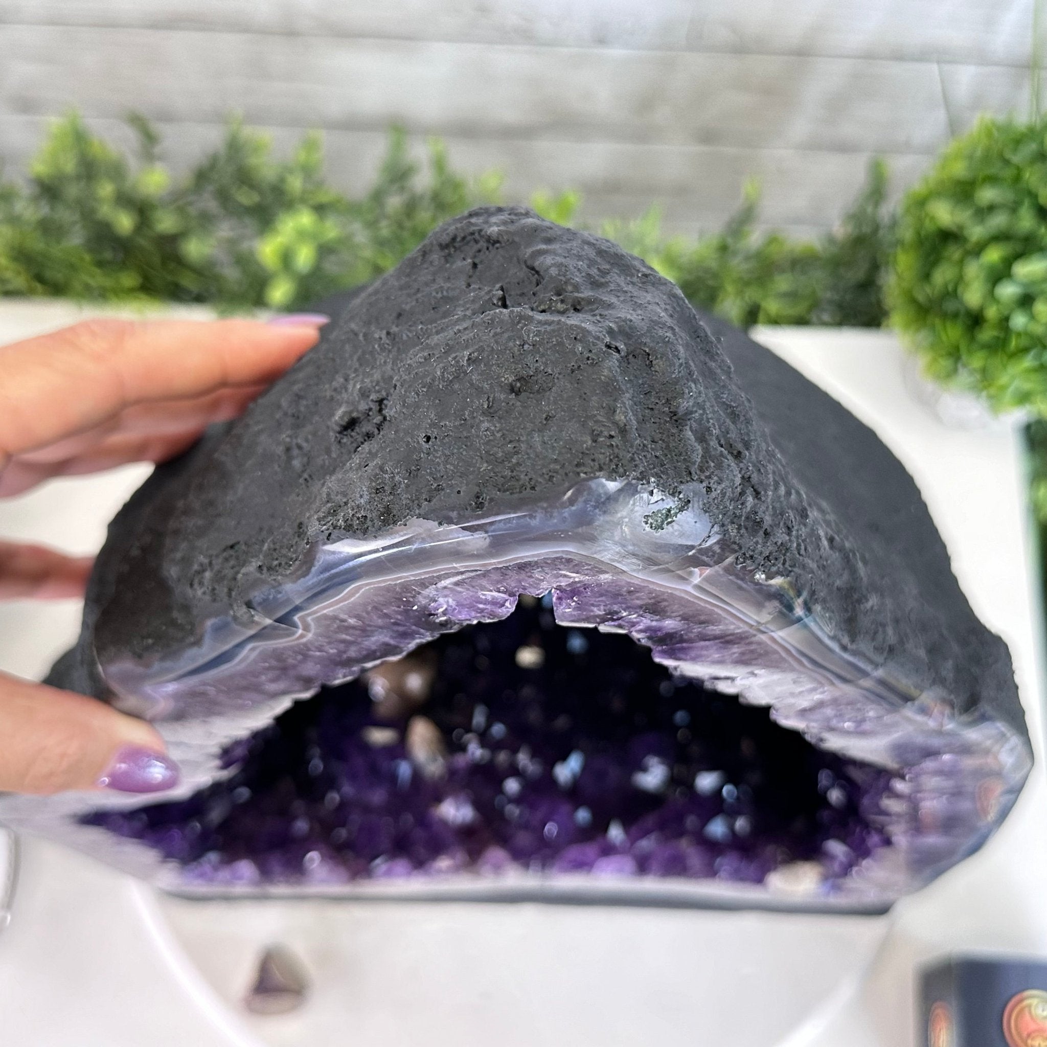 Super Quality Brazilian Amethyst Cathedral, 61.7 lbs & 16.7" Tall #5601 - 1322 - Brazil GemsBrazil GemsSuper Quality Brazilian Amethyst Cathedral, 61.7 lbs & 16.7" Tall #5601 - 1322Cathedrals5601 - 1322