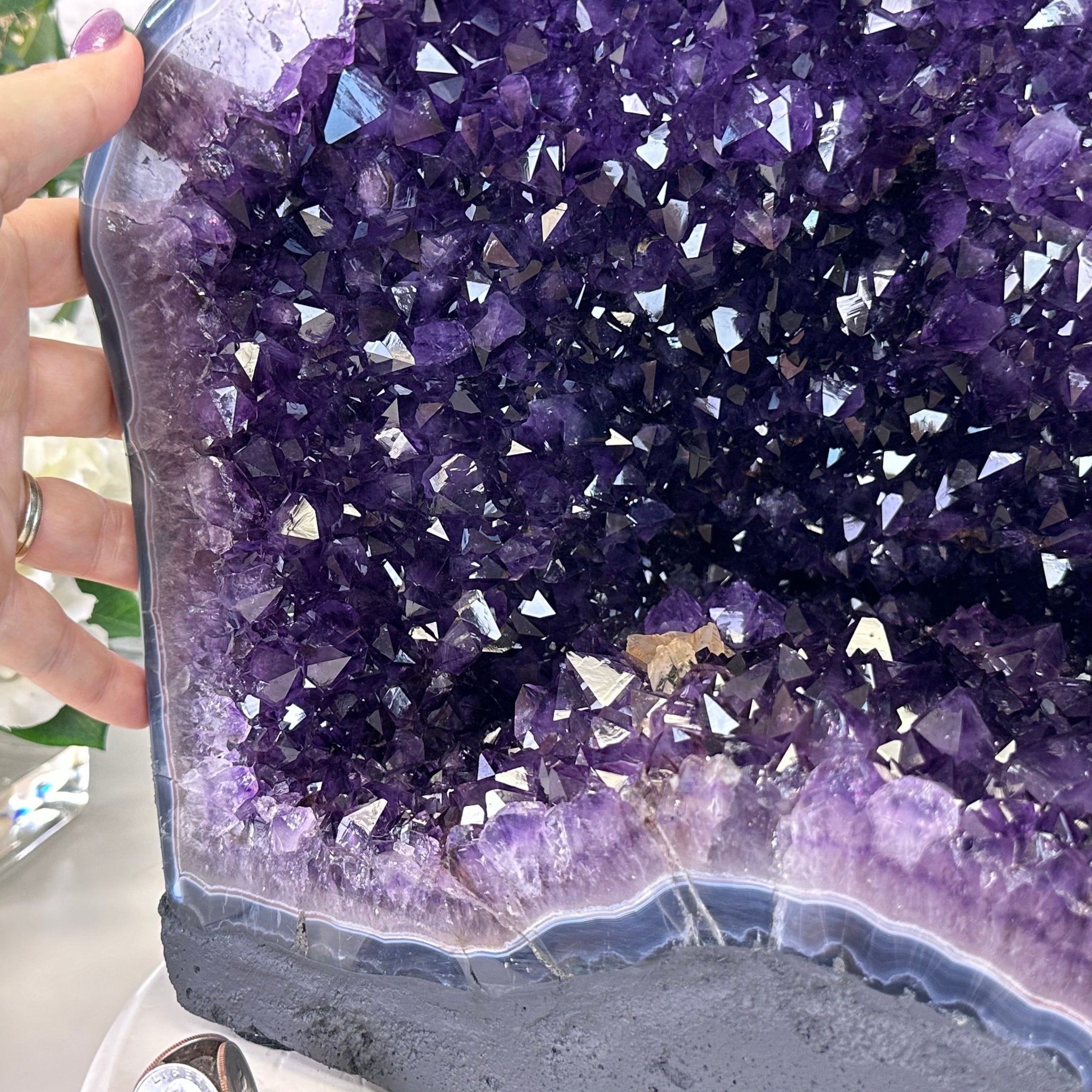 Super Quality Brazilian Amethyst Cathedral, 61.7 lbs & 16.7" Tall #5601 - 1322 - Brazil GemsBrazil GemsSuper Quality Brazilian Amethyst Cathedral, 61.7 lbs & 16.7" Tall #5601 - 1322Cathedrals5601 - 1322