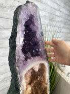 Super Quality Brazilian Amethyst Cathedral, 80.3 lbs & 28.25" Tall, Model #5601-1264 by Brazil Gems - Brazil GemsBrazil GemsSuper Quality Brazilian Amethyst Cathedral, 80.3 lbs & 28.25" Tall, Model #5601-1264 by Brazil GemsCathedrals5601-1264