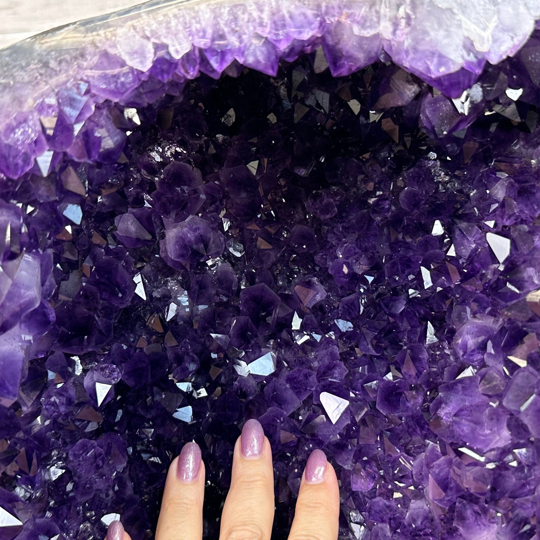 Super Quality Brazilian Amethyst Cathedral, 81.9 lbs & 21.7" Tall #5601 - 1328 - Brazil GemsBrazil GemsSuper Quality Brazilian Amethyst Cathedral, 81.9 lbs & 21.7" Tall #5601 - 1328Cathedrals5601 - 1328