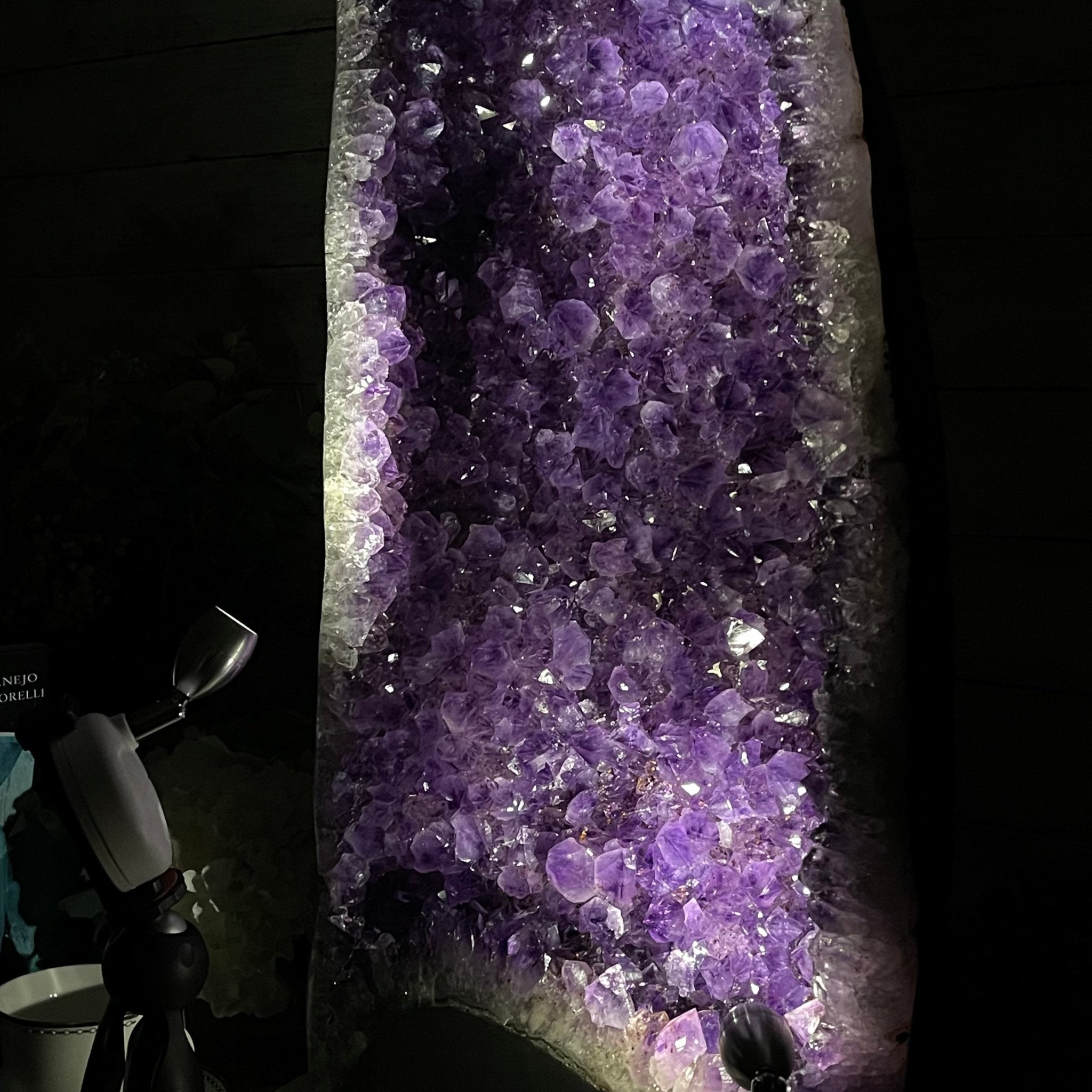 Super Quality Brazilian Amethyst Cathedral, 89.8 lbs & 27.2" Tall #5601-1170 by Brazil Gems - Brazil GemsBrazil GemsSuper Quality Brazilian Amethyst Cathedral, 89.8 lbs & 27.2" Tall #5601-1170 by Brazil GemsCathedrals5601-1170