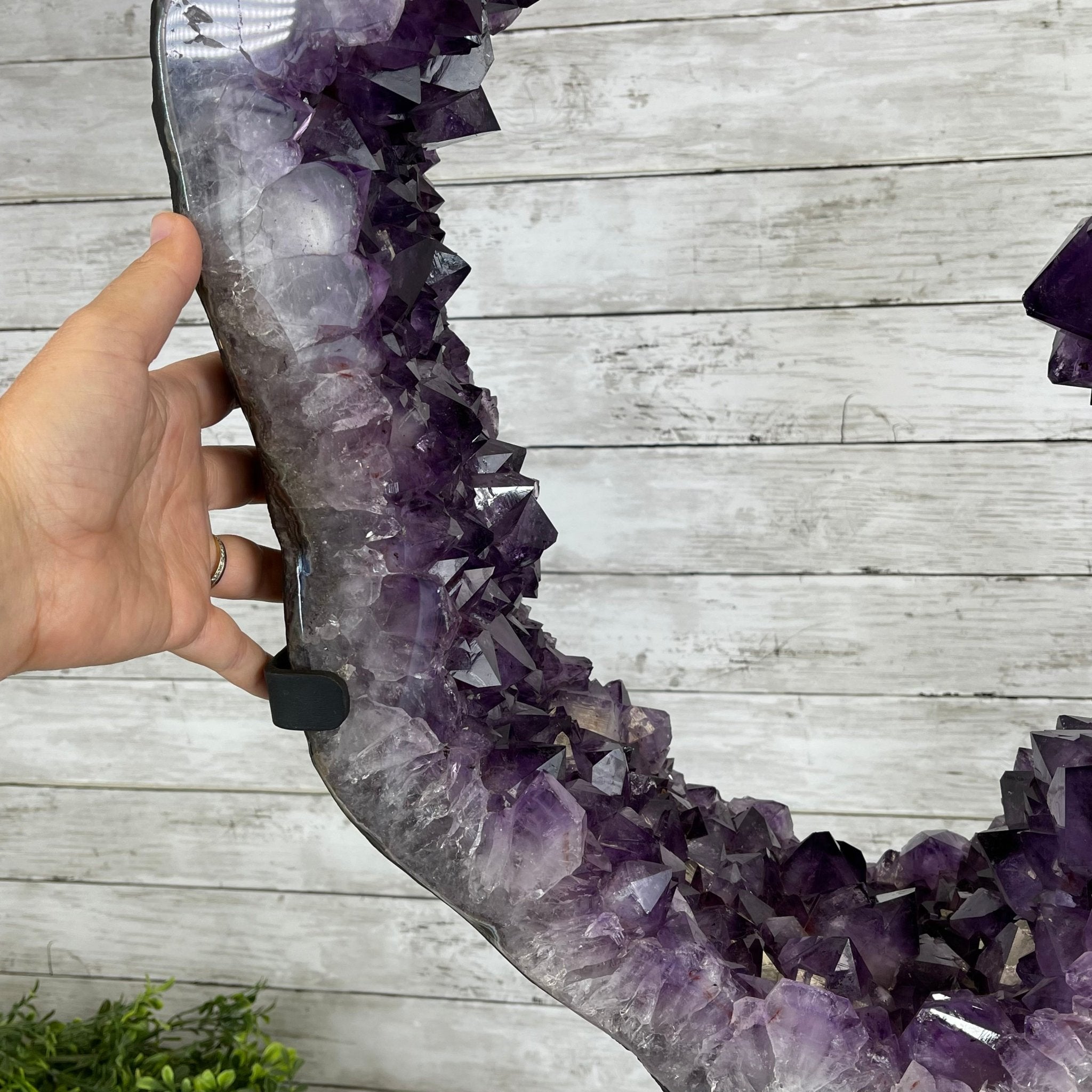 Super Quality Brazilian Amethyst Crystal Portal on a Tall Rotating Stand, 114.7 lbs & 70.5" tall Model #5604-0101 by Brazil Gems - Brazil GemsBrazil GemsSuper Quality Brazilian Amethyst Crystal Portal on a Tall Rotating Stand, 114.7 lbs & 70.5" tall Model #5604-0101 by Brazil GemsPortals on Rotating Bases5604-0101