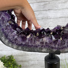 Super Quality Brazilian Amethyst Crystal Portal on a Tall Rotating Stand, 114.7 lbs & 70.5" tall Model #5604-0102 by Brazil Gems - Brazil GemsBrazil GemsSuper Quality Brazilian Amethyst Crystal Portal on a Tall Rotating Stand, 114.7 lbs & 70.5" tall Model #5604-0102 by Brazil GemsPortals on Rotating Bases5604-0102