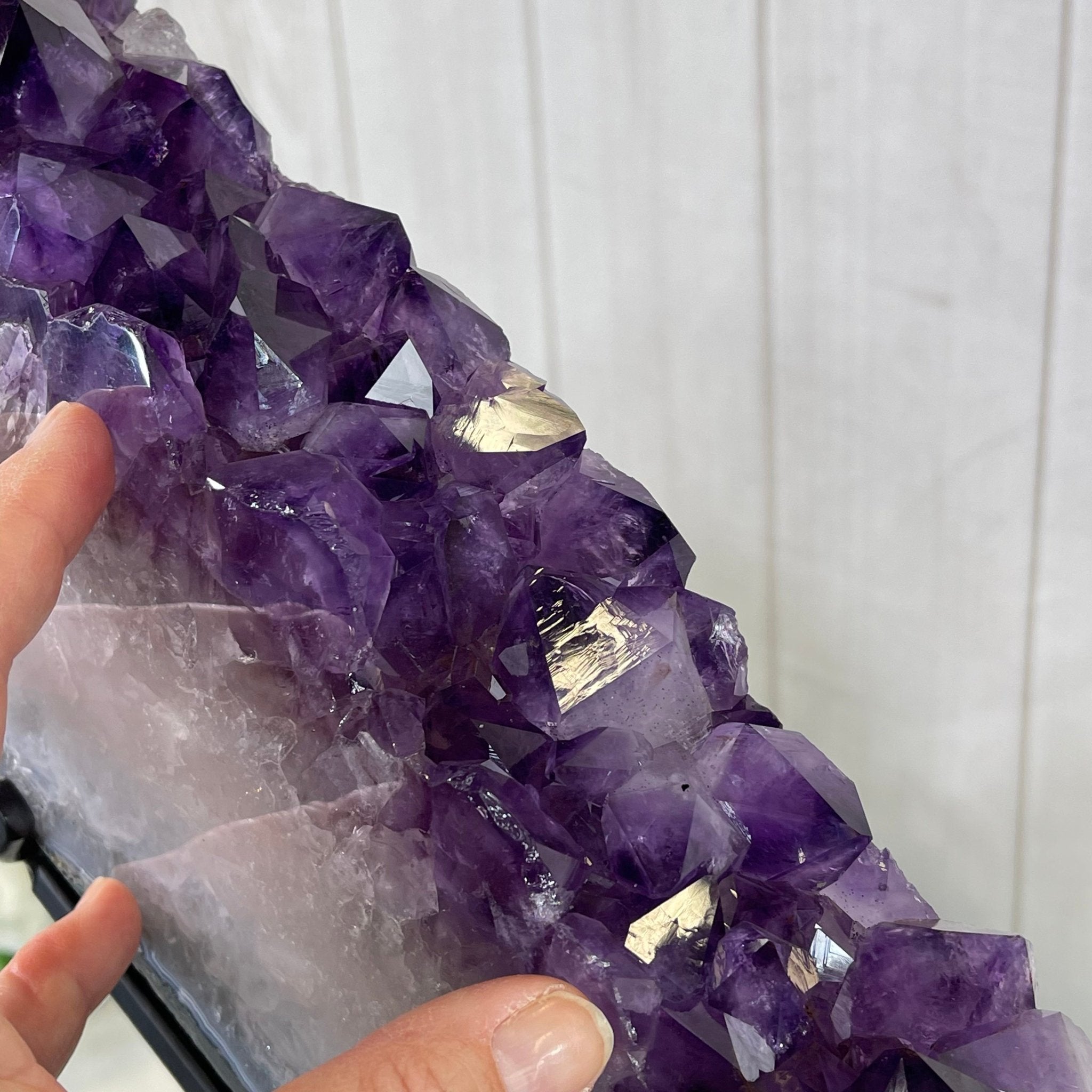 Super Quality Brazilian Amethyst Crystal Portal on a Tall Rotating Stand, 66.8 lbs & 61.9" tall Model #5604-0106 by Brazil Gems - Brazil GemsBrazil GemsSuper Quality Brazilian Amethyst Crystal Portal on a Tall Rotating Stand, 66.8 lbs & 61.9" tall Model #5604-0106 by Brazil GemsPortals on Rotating Bases5604-0106