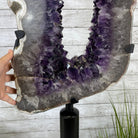 Super Quality Brazilian Amethyst Crystal Portal on a Tall Rotating Stand, 86 lbs & 69.75" tall Model #5604-0096 by Brazil Gems - Brazil GemsBrazil GemsSuper Quality Brazilian Amethyst Crystal Portal on a Tall Rotating Stand, 86 lbs & 69.75" tall Model #5604-0096 by Brazil GemsPortals on Rotating Bases5604-0096