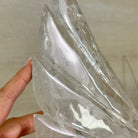 Super Quality Clear Quartz Angel Wings on a Metal Base, 19 lbs & 23" Tall #4444CQ - 001 - Brazil GemsBrazil GemsSuper Quality Clear Quartz Angel Wings on a Metal Base, 19 lbs & 23" Tall #4444CQ - 001Carved Angel Wings4444CQ - 001