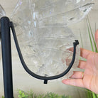 Super Quality Clear Quartz Angel Wings on a Metal Base, 19 lbs & 23" Tall #4444CQ - 001 - Brazil GemsBrazil GemsSuper Quality Clear Quartz Angel Wings on a Metal Base, 19 lbs & 23" Tall #4444CQ - 001Carved Angel Wings4444CQ - 001