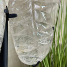 Super Quality Clear Quartz Angel Wings on a Metal Base, 19 lbs & 23" Tall #4444CQ - 001 - Brazil GemsBrazil GemsSuper Quality Clear Quartz Angel Wings on a Metal Base, 19 lbs & 23" Tall #4444CQ - 001Carved Angel Wings4444CQ - 001