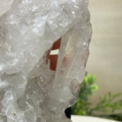 Super Quality Clear Quartz Cluster, Metal Stand, 2.4 lbs & 8.8" Tall 5495 - 0080 - Brazil GemsBrazil GemsSuper Quality Clear Quartz Cluster, Metal Stand, 2.4 lbs & 8.8" Tall 5495 - 0080Clusters on Fixed Bases5495 - 0080