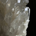 Super Quality Clear Quartz Cluster, Metal Stand, 24.3 lbs & 16.6" Tall 5495 - 0101 - Brazil GemsBrazil GemsSuper Quality Clear Quartz Cluster, Metal Stand, 24.3 lbs & 16.6" Tall 5495 - 0101Clusters on Fixed Bases5495 - 0101