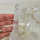 Super Quality Clear Quartz Cluster, Metal Stand, 24.3 lbs & 16.6" Tall 5495 - 0101 - Brazil GemsBrazil GemsSuper Quality Clear Quartz Cluster, Metal Stand, 24.3 lbs & 16.6" Tall 5495 - 0101Clusters on Fixed Bases5495 - 0101