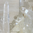 Super Quality Clear Quartz Cluster, Metal Stand, 24.3 lbs & 16.6" Tall 5495 - 0101 - Brazil GemsBrazil GemsSuper Quality Clear Quartz Cluster, Metal Stand, 24.3 lbs & 16.6" Tall 5495 - 0101Clusters on Fixed Bases5495 - 0101
