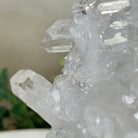 Super Quality Clear Quartz Cluster, Metal Stand, 3.1 lbs & 8.8" Tall 5495 - 0082 - Brazil GemsBrazil GemsSuper Quality Clear Quartz Cluster, Metal Stand, 3.1 lbs & 8.8" Tall 5495 - 0082Clusters on Fixed Bases5495 - 0082