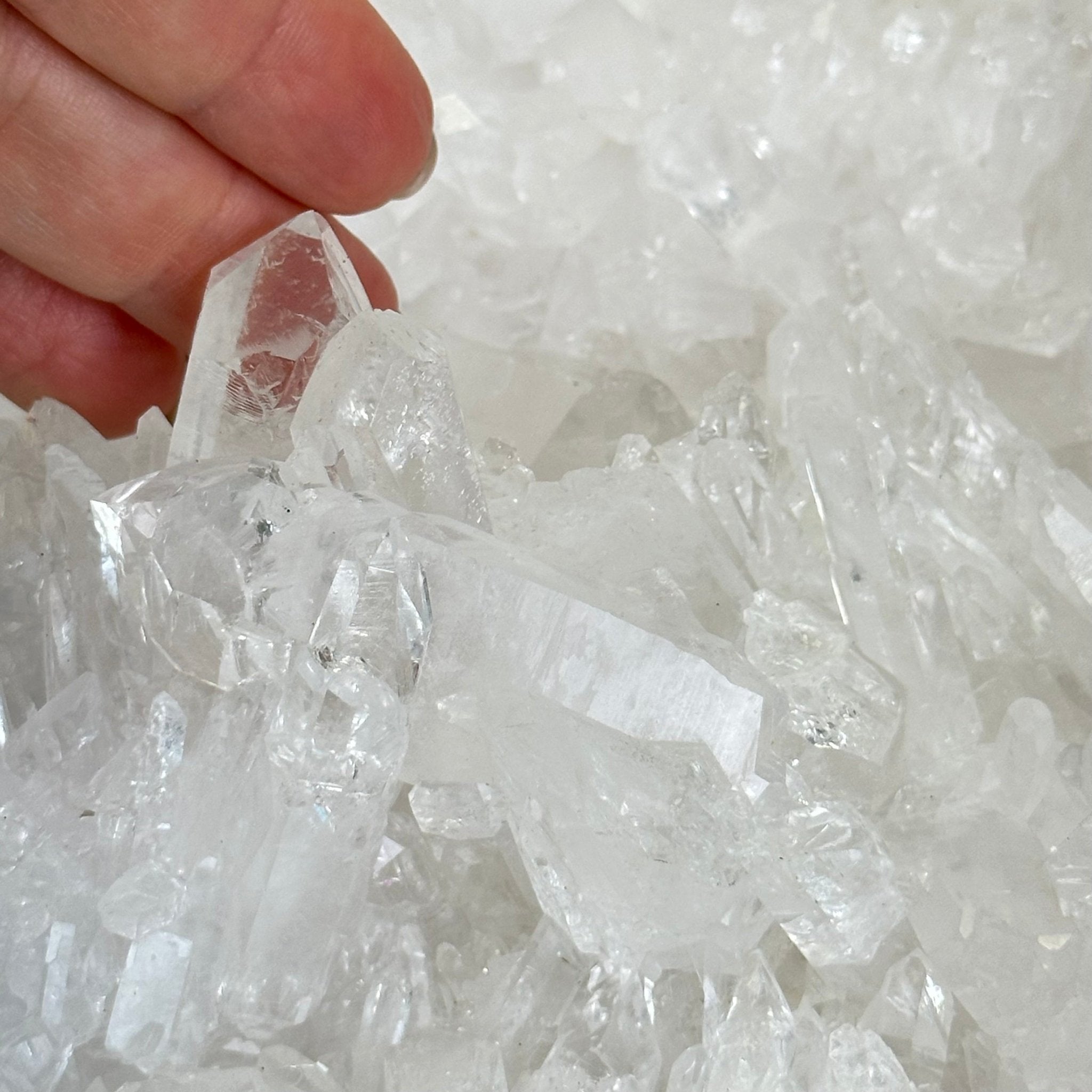 Super Quality Clear Quartz Cluster, Metal Stand, 33.7 lbs & 15.7" Tall 5495 - 0099 - Brazil GemsBrazil GemsSuper Quality Clear Quartz Cluster, Metal Stand, 33.7 lbs & 15.7" Tall 5495 - 0099Clusters on Fixed Bases5495 - 0099