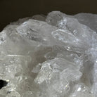 Super Quality Clear Quartz Cluster, Metal Stand, 4.2 lbs & 7.6" Tall 5495 - 0089 - Brazil GemsBrazil GemsSuper Quality Clear Quartz Cluster, Metal Stand, 4.2 lbs & 7.6" Tall 5495 - 0089Clusters on Fixed Bases5495 - 0089