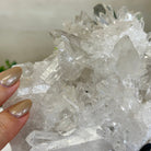Super Quality Clear Quartz Cluster, Metal Stand, 5 lbs & 6.4" Tall 5495 - 0093 - Brazil GemsBrazil GemsSuper Quality Clear Quartz Cluster, Metal Stand, 5 lbs & 6.4" Tall 5495 - 0093Clusters on Fixed Bases5495 - 0093