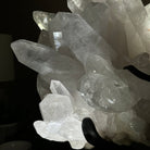 Super Quality Clear Quartz Cluster, Metal Stand, 63.9 lbs & 18.6" Tall 5495 - 0102 - Brazil GemsBrazil GemsSuper Quality Clear Quartz Cluster, Metal Stand, 63.9 lbs & 18.6" Tall 5495 - 0102Clusters on Fixed Bases5495 - 0102