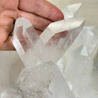 Super Quality Clear Quartz Cluster, Metal Stand, 63.9 lbs & 18.6" Tall 5495 - 0102 - Brazil GemsBrazil GemsSuper Quality Clear Quartz Cluster, Metal Stand, 63.9 lbs & 18.6" Tall 5495 - 0102Clusters on Fixed Bases5495 - 0102