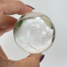 Super Quality Clear Quartz Sphere on a Metal Base, 0.4 lbs & 4.6" Tall #5631 - 0013 - Brazil GemsBrazil GemsSuper Quality Clear Quartz Sphere on a Metal Base, 0.4 lbs & 4.6" Tall #5631 - 0013Spheres5631 - 0013