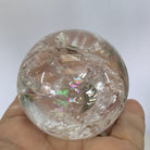 Super Quality Clear Quartz Sphere on a Metal Base, 0.6 lbs & 4.9" Tall #5631 - 0014 - Brazil GemsBrazil GemsSuper Quality Clear Quartz Sphere on a Metal Base, 0.6 lbs & 4.9" Tall #5631 - 0014Spheres5631 - 0014