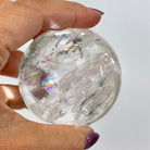 Super Quality Clear Quartz Sphere on a Metal Base, 0.7 lbs & 5" Tall #5631 - 0015 - Brazil GemsBrazil GemsSuper Quality Clear Quartz Sphere on a Metal Base, 0.7 lbs & 5" Tall #5631 - 0015Spheres5631 - 0015