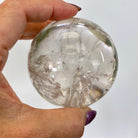 Super Quality Clear Quartz Sphere on a Metal Base, 0.9 lbs & 5.3" Tall #5631 - 0019 - Brazil GemsBrazil GemsSuper Quality Clear Quartz Sphere on a Metal Base, 0.9 lbs & 5.3" Tall #5631 - 0019Spheres5631 - 0019