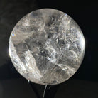 Super Quality Clear Quartz Sphere on a Metal Base, 0.9 lbs & 5.3" Tall #5631 - 0019 - Brazil GemsBrazil GemsSuper Quality Clear Quartz Sphere on a Metal Base, 0.9 lbs & 5.3" Tall #5631 - 0019Spheres5631 - 0019