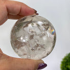 Super Quality Clear Quartz Sphere on a Metal Base, 0.9 lbs & 5.3" Tall #5631 - 0019 - Brazil GemsBrazil GemsSuper Quality Clear Quartz Sphere on a Metal Base, 0.9 lbs & 5.3" Tall #5631 - 0019Spheres5631 - 0019