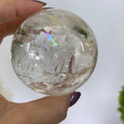 Super Quality Clear Quartz Sphere on a Metal Base, 1 lb & 5.4" Tall #5631 - 0020 - Brazil GemsBrazil GemsSuper Quality Clear Quartz Sphere on a Metal Base, 1 lb & 5.4" Tall #5631 - 0020Spheres5631 - 0020