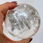 Super Quality Clear Quartz Sphere on Metal Base 2.1 lbs & 7.2" Tall #5631 - 0025 - Brazil GemsBrazil GemsSuper Quality Clear Quartz Sphere on Metal Base 2.1 lbs & 7.2" Tall #5631 - 0025Spheres5631 - 0025