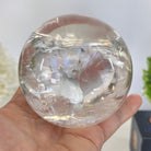 Super Quality Clear Quartz Sphere on Metal Base 2.2 lbs & 7.4" Tall #5631 - 0026 - Brazil GemsBrazil GemsSuper Quality Clear Quartz Sphere on Metal Base 2.2 lbs & 7.4" Tall #5631 - 0026Spheres5631 - 0026