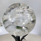 Super Quality Clear Quartz Sphere on Metal Base 2.2 lbs & 7.4" Tall #5631 - 0026 - Brazil GemsBrazil GemsSuper Quality Clear Quartz Sphere on Metal Base 2.2 lbs & 7.4" Tall #5631 - 0026Spheres5631 - 0026