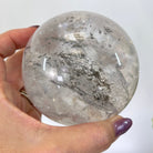 Super Quality Clear Quartz Sphere on Metal Base 2.4 lbs & 7.5" Tall #5631 - 0028 - Brazil GemsBrazil GemsSuper Quality Clear Quartz Sphere on Metal Base 2.4 lbs & 7.5" Tall #5631 - 0028Spheres5631 - 0028