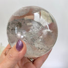 Super Quality Clear Quartz Sphere on Metal Base 2.4 lbs & 7.5" Tall #5631 - 0028 - Brazil GemsBrazil GemsSuper Quality Clear Quartz Sphere on Metal Base 2.4 lbs & 7.5" Tall #5631 - 0028Spheres5631 - 0028