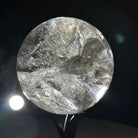 Super Quality Clear Quartz Sphere on Metal Base 2.5 lbs & 7.5" Tall #5631 - 0029 - Brazil GemsBrazil GemsSuper Quality Clear Quartz Sphere on Metal Base 2.5 lbs & 7.5" Tall #5631 - 0029Spheres5631 - 0029