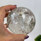 Super Quality Clear Quartz Sphere on Metal Base 2.5 lbs & 7.5" Tall #5631 - 0029 - Brazil GemsBrazil GemsSuper Quality Clear Quartz Sphere on Metal Base 2.5 lbs & 7.5" Tall #5631 - 0029Spheres5631 - 0029