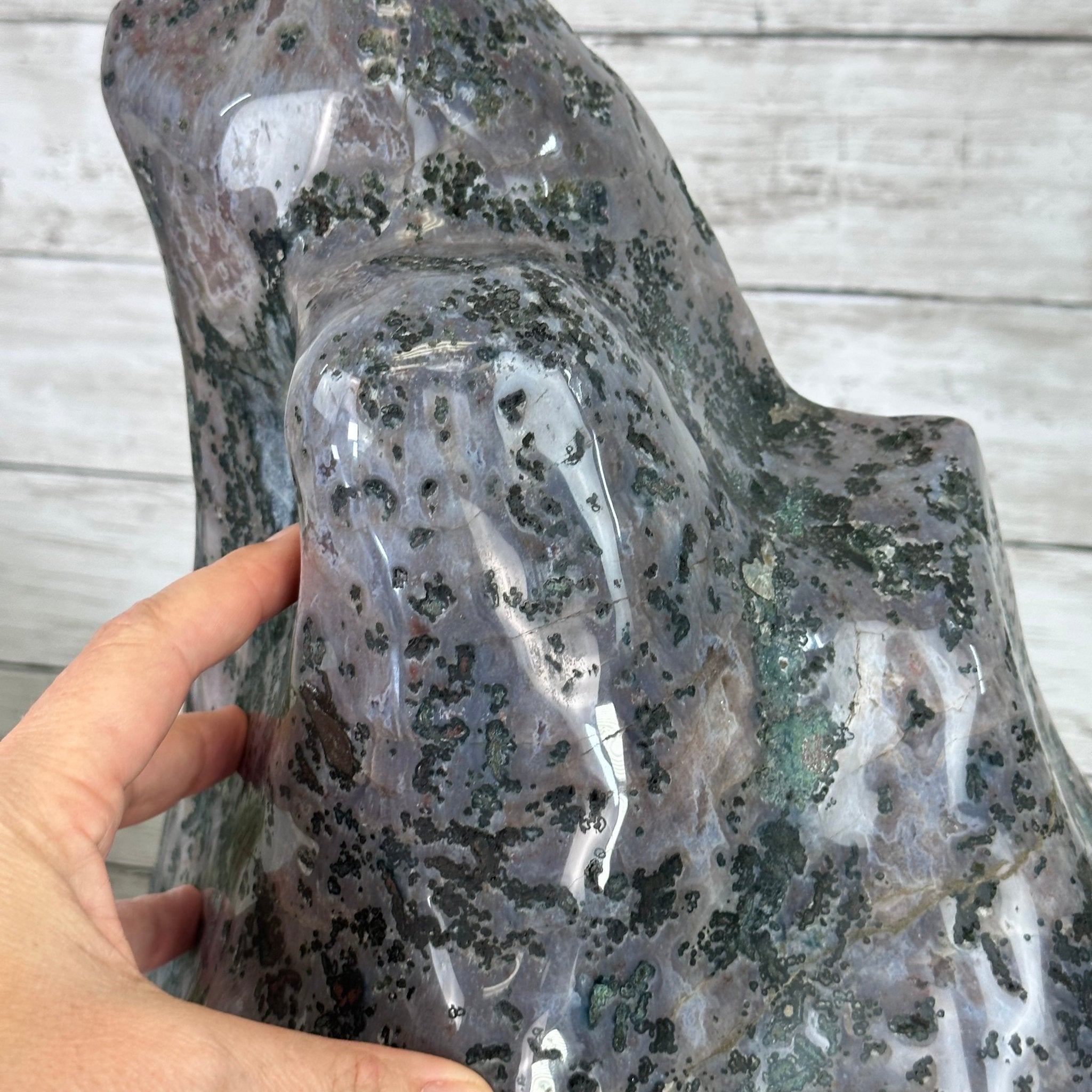 Super Quality Polished Brazilian Amethyst Cathedral, 140.1 lbs & 24.6" tall Model #5602-0201 by Brazil Gems - Brazil GemsBrazil GemsSuper Quality Polished Brazilian Amethyst Cathedral, 140.1 lbs & 24.6" tall Model #5602-0201 by Brazil GemsPolished Cathedrals5602-0201