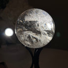 Super Quality Smoky Quartz Sphere on a Metal Stand 1 lb & 5.4" Tall #5636 - 0002 - Brazil GemsBrazil GemsSuper Quality Smoky Quartz Sphere on a Metal Stand 1 lb & 5.4" Tall #5636 - 0002Spheres5636 - 0002