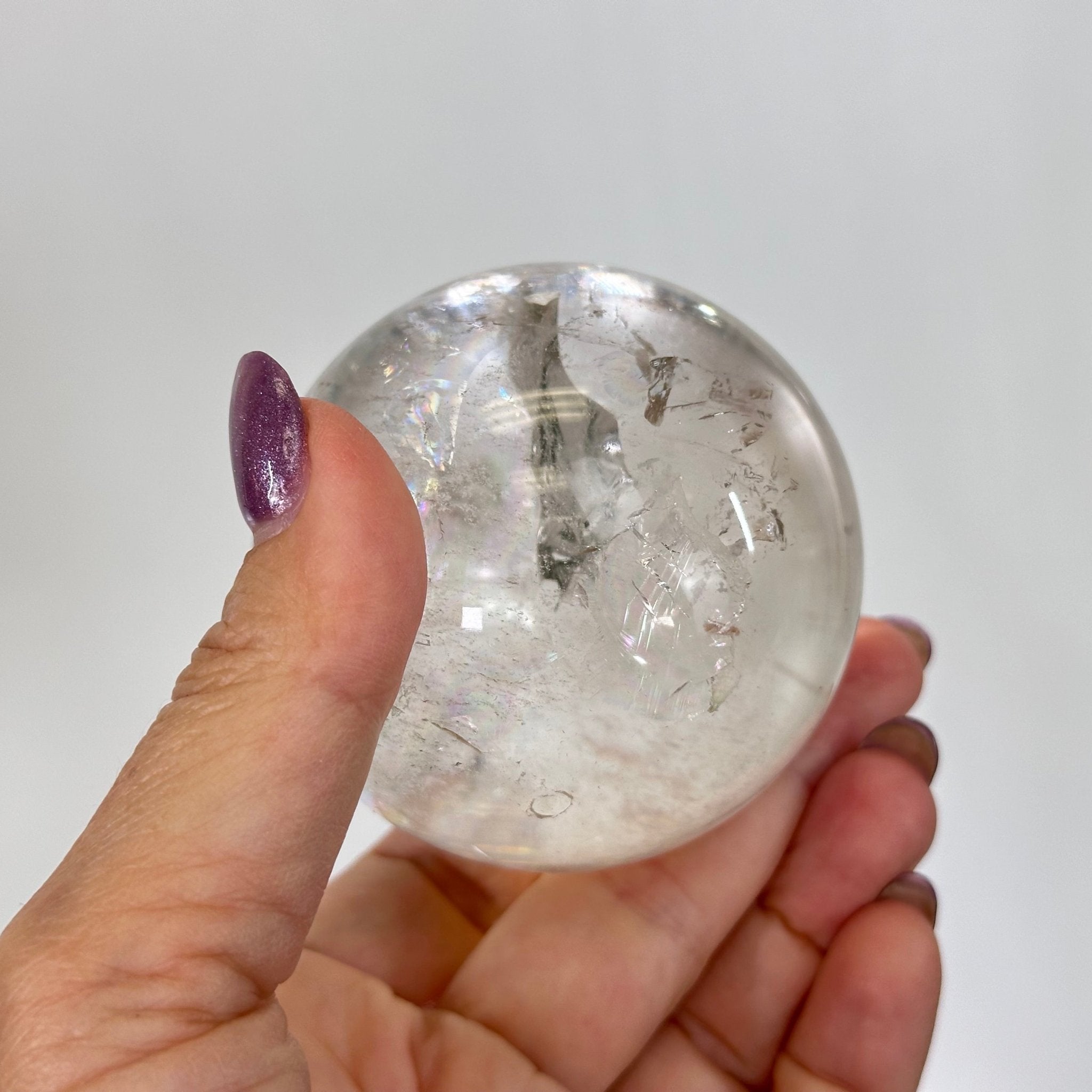 Smoky Quartz Sphere on a Base Model #5636-0002 by Brazil