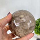 Super Quality Smoky Quartz Sphere on a Metal Stand, 2.2 lbs & 7.4" Tall #5636 - 0007 - Brazil GemsBrazil GemsSuper Quality Smoky Quartz Sphere on a Metal Stand, 2.2 lbs & 7.4" Tall #5636 - 0007Spheres5636 - 0007