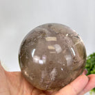 Super Quality Smoky Quartz Sphere on a Metal Stand, 2.2 lbs & 7.4" Tall #5636 - 0007 - Brazil GemsBrazil GemsSuper Quality Smoky Quartz Sphere on a Metal Stand, 2.2 lbs & 7.4" Tall #5636 - 0007Spheres5636 - 0007